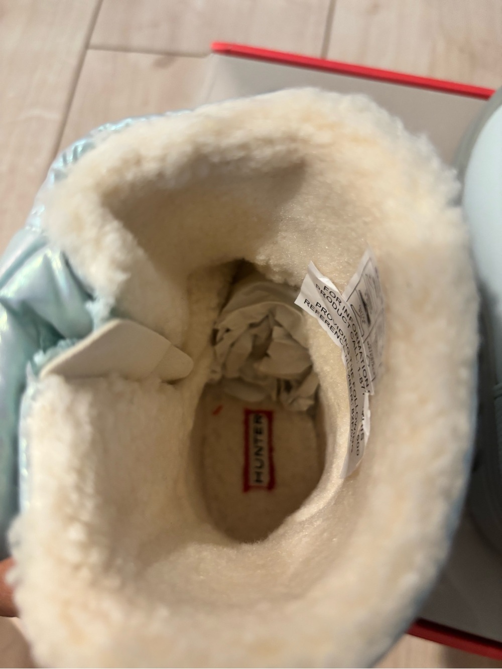 New in Box Hunter Girl's Intrepid Nebula Snow Boot - Picture 5 of 12